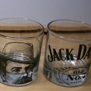 𝅺jack Daniels Old No. 7 Rocks Glasses set of 2